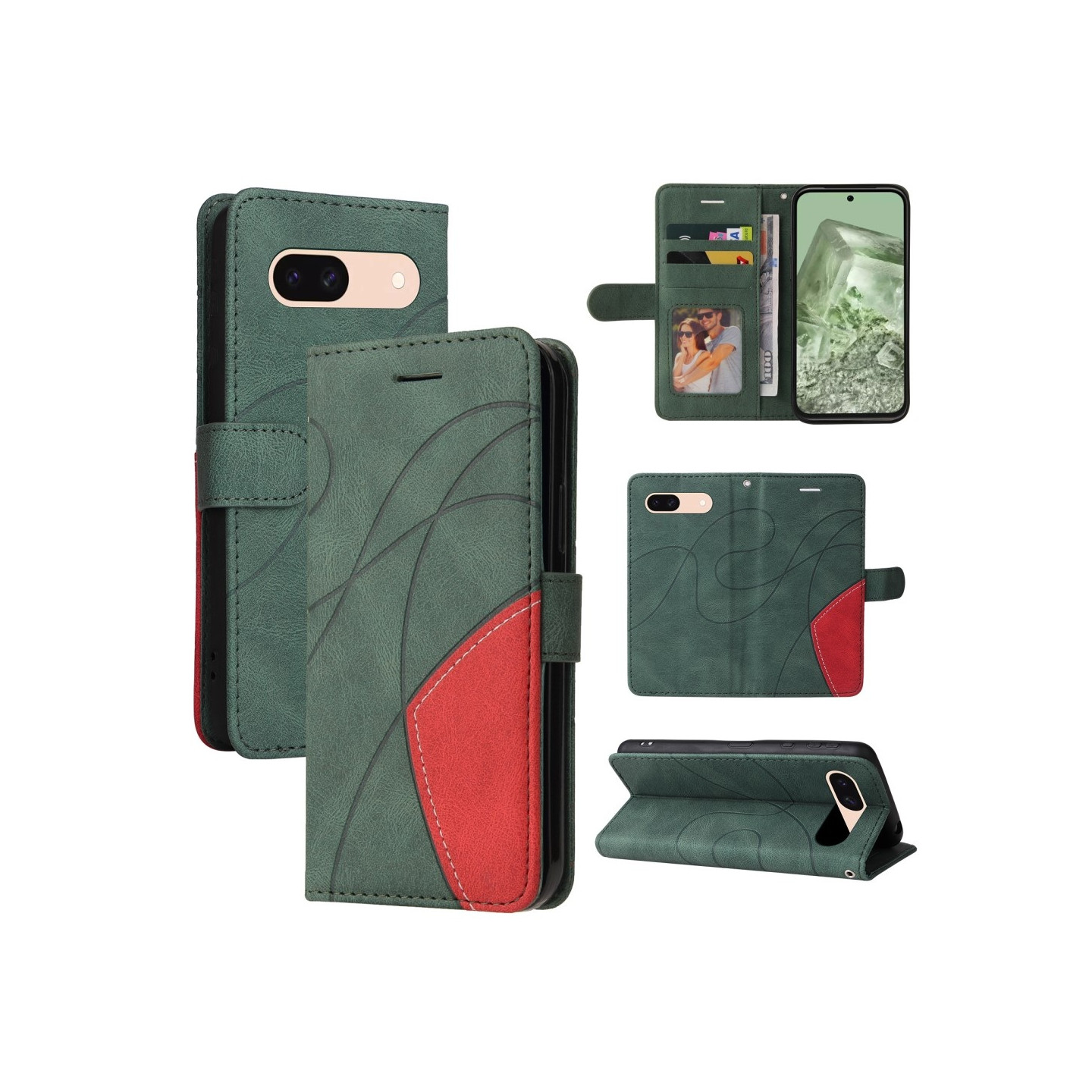 Til Google Pixel 8a KT - serie - 1 dobbeltfarve