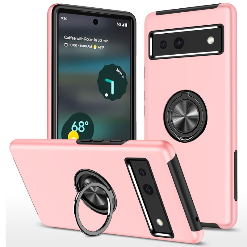 Til Google Pixel 8a Fingerring Kickstand Hybrid Taske