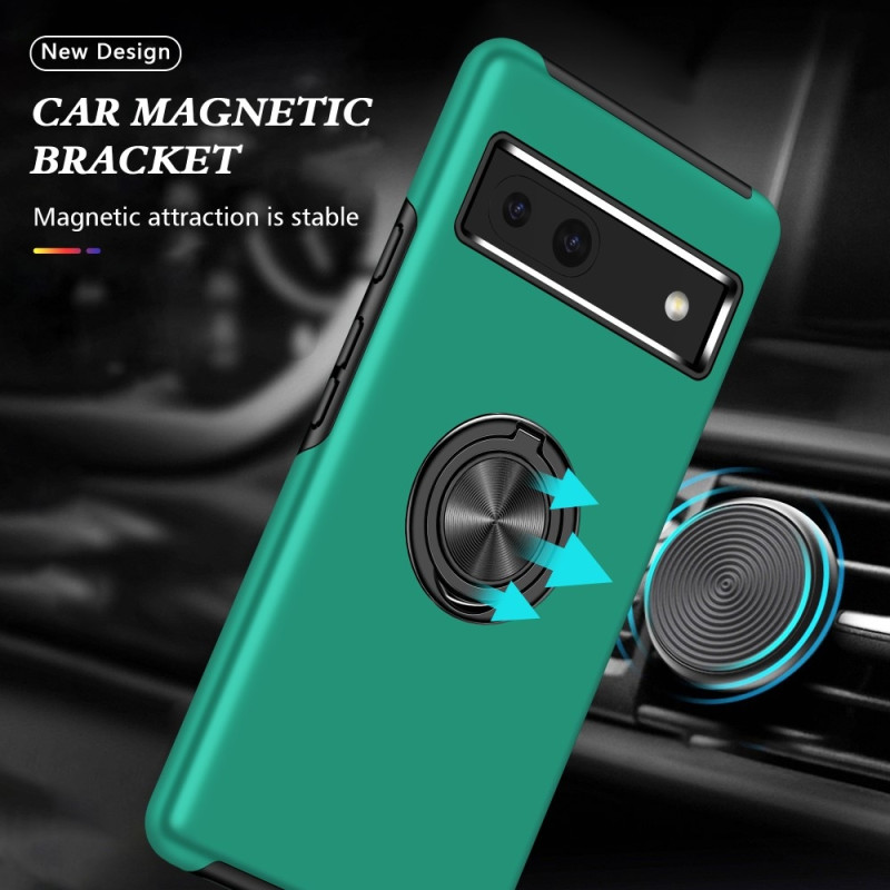 Til Google Pixel 8a Fingerring Kickstand Hybrid Taske