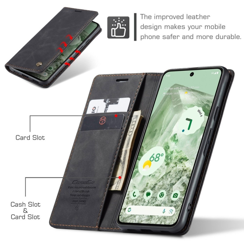 CASEME Retro Wallet Case for Pixel 8a