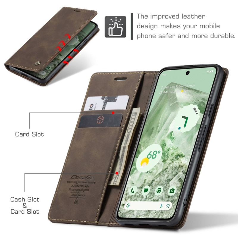 CASEME Retro Wallet Case for Pixel 8a