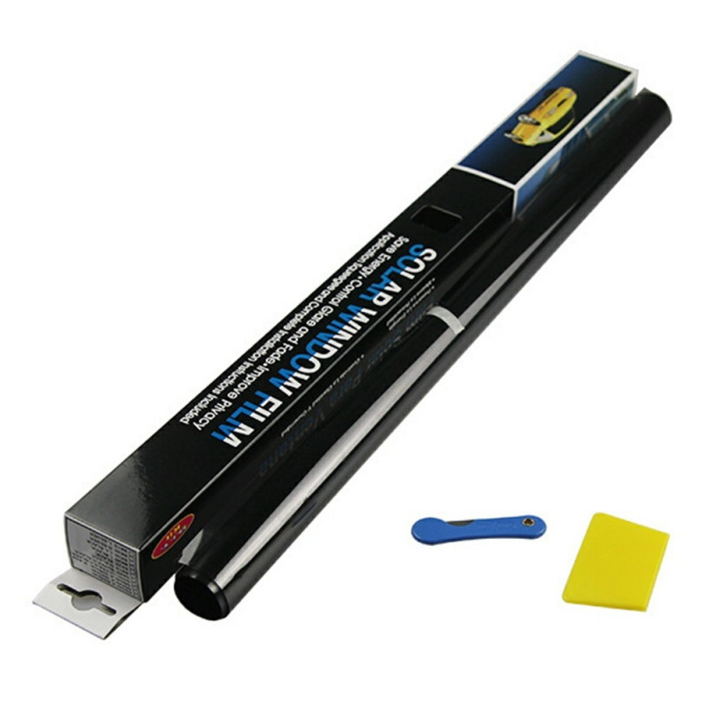 Bilvinduesfilm Rulle Solbeskyttelse Køretøjs Solfilm, - 1 Procent