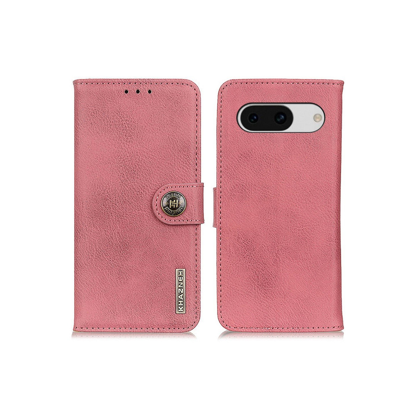 KHAZNEH Google Pixel 8a Lommebok - deksel - Pink