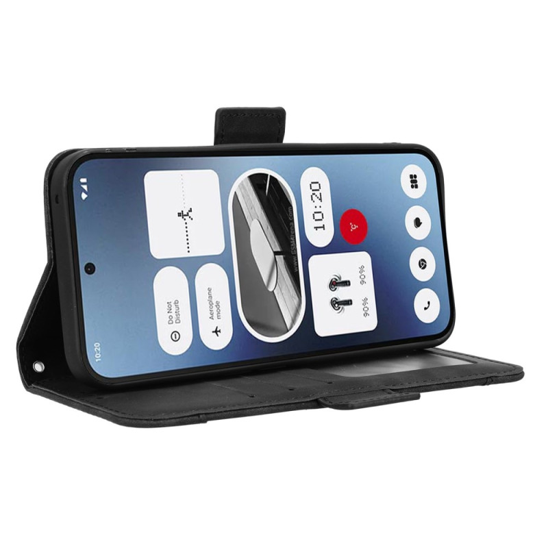 For Nothing Phone (2a) Case Multiple Card Slots Magnetic Closure Phone Cover