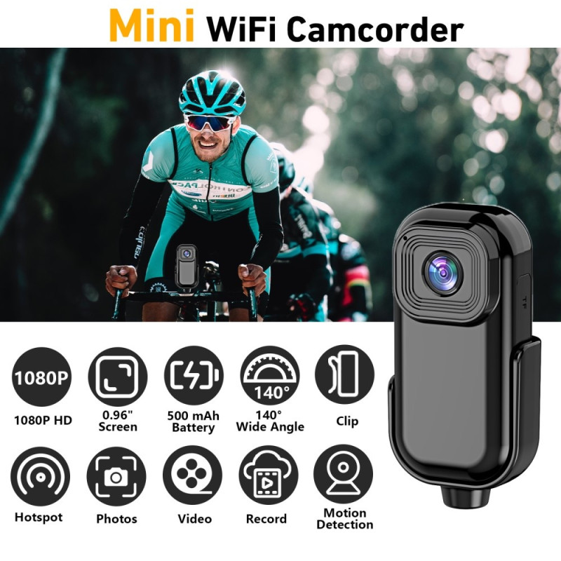 1080P minikamera Action Cam Sport DV videooptagelseslomme