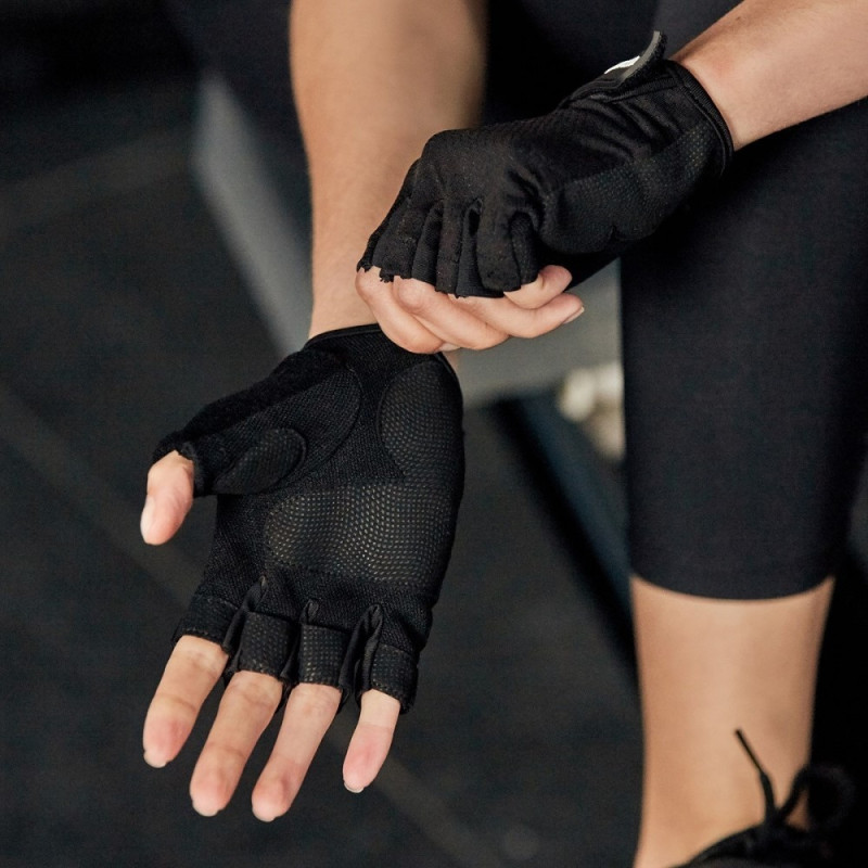 Unisex Pull - ups Fitness Sport Gloves Anti - skid Half Finger Gloves