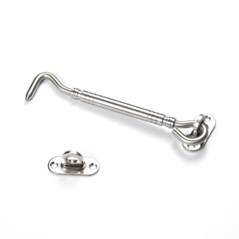 Hasp 8 - Inch Window Lock Security Lock Stainless Steel Gate Latch