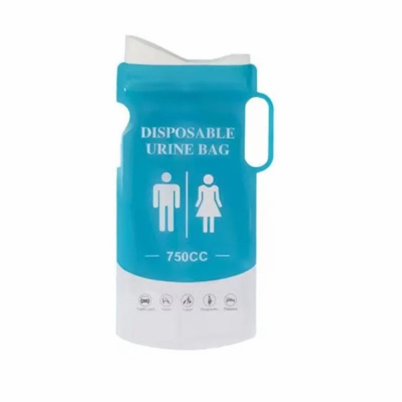 4 pcs 750ml car pee emergency urine bag Disposable Camping Stocking