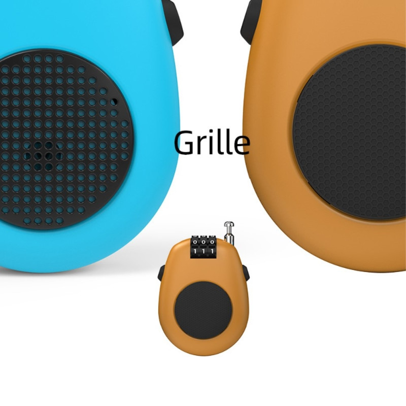 Rejsebagage Bil Snescooter Hjelmlås Udtrækkeligt stålwirekabel