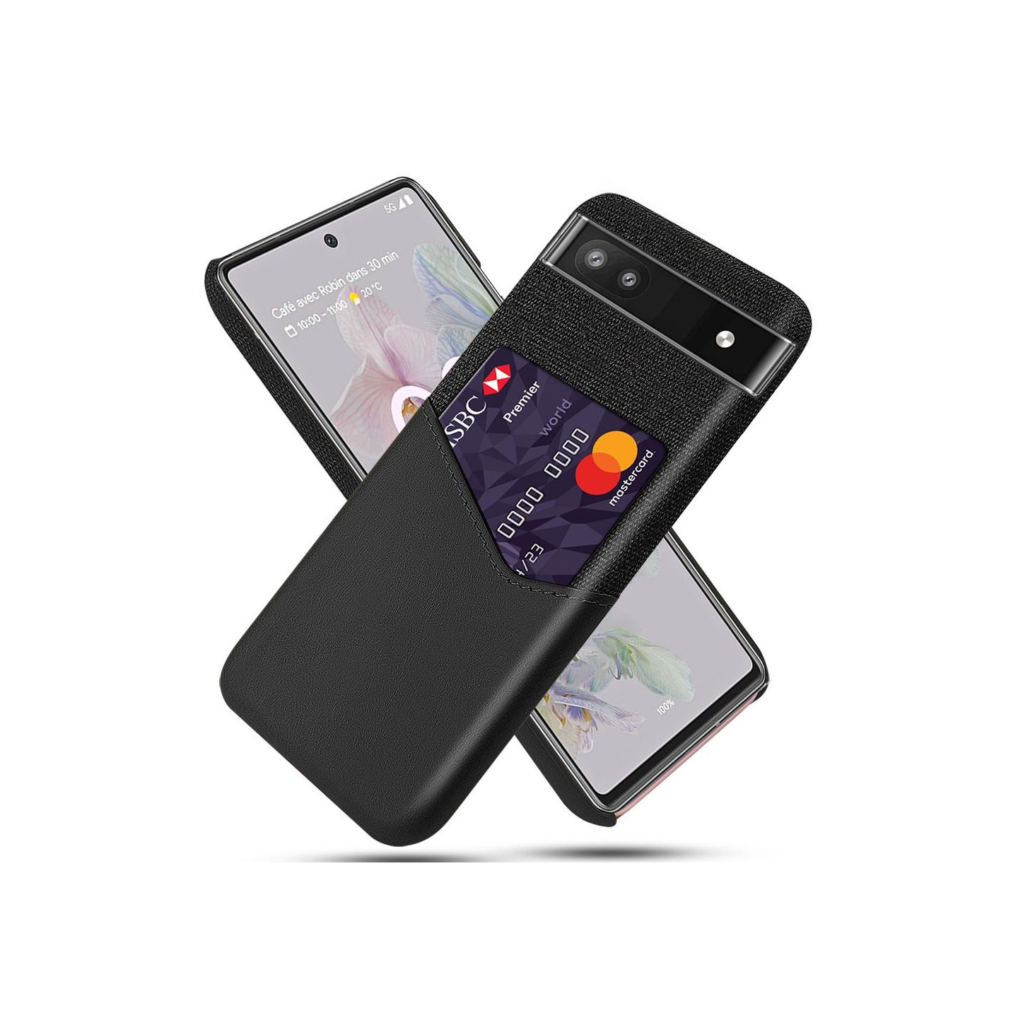 Google Pixel 6a KSQ - etui med kortplads