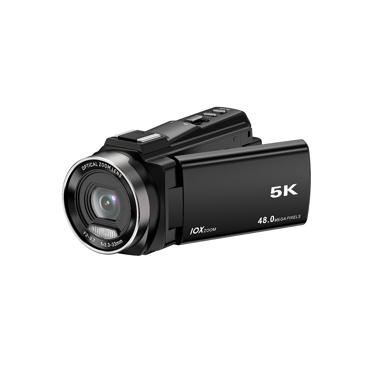 Digitalkamera 5K 3X optisk zoom 6-akset stabilisering DV-videokamera + 32GB kort