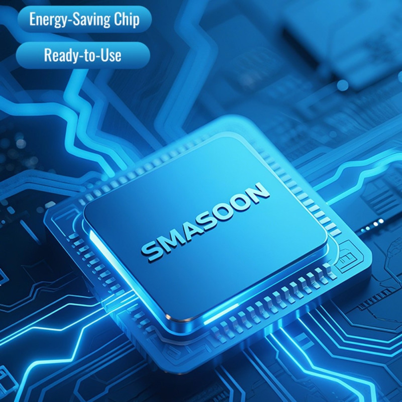 SMASOON Vaihtokaukosäädin K-8008E ilmastointilaitteelle AC