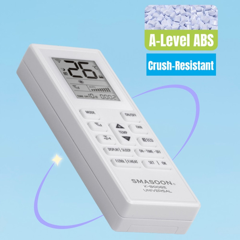 SMASOON Vaihtokaukosäädin K-8008E ilmastointilaitteelle AC