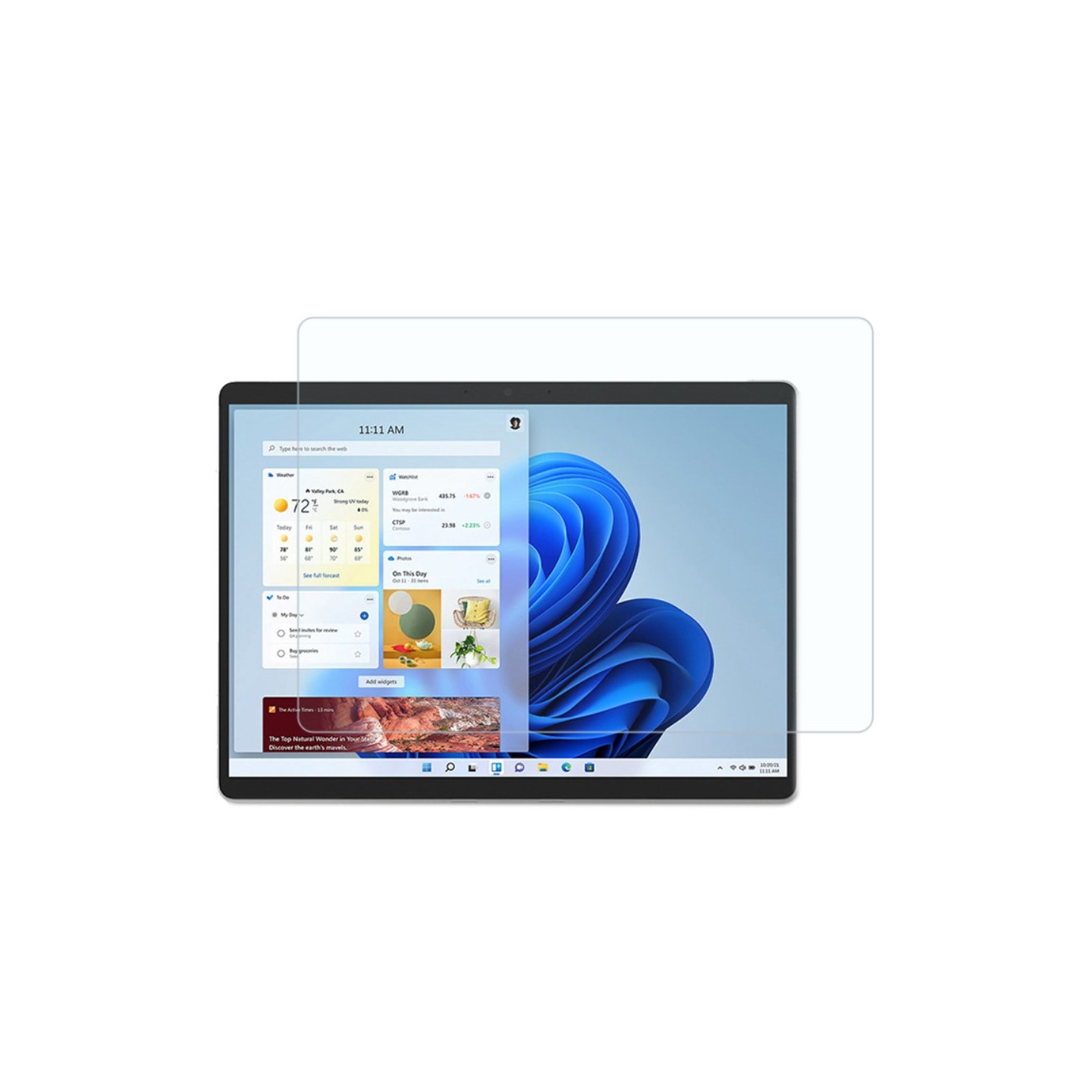 Skærmbeskytter i hærdet glas til Surface Pro 8