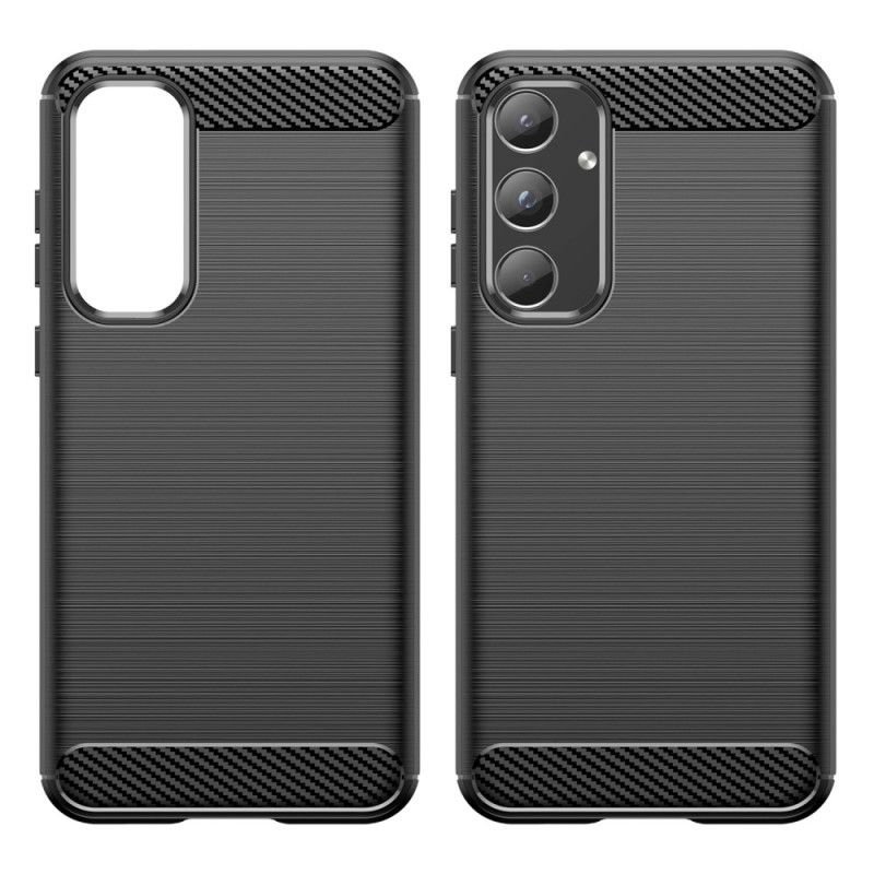 For Samsung Galaxy A55 Case Phone Cover TPU Carbon Fiber Texture