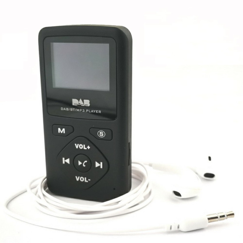 DAB Bluetooth Digital MP3 Player Support FM Radio TF Card