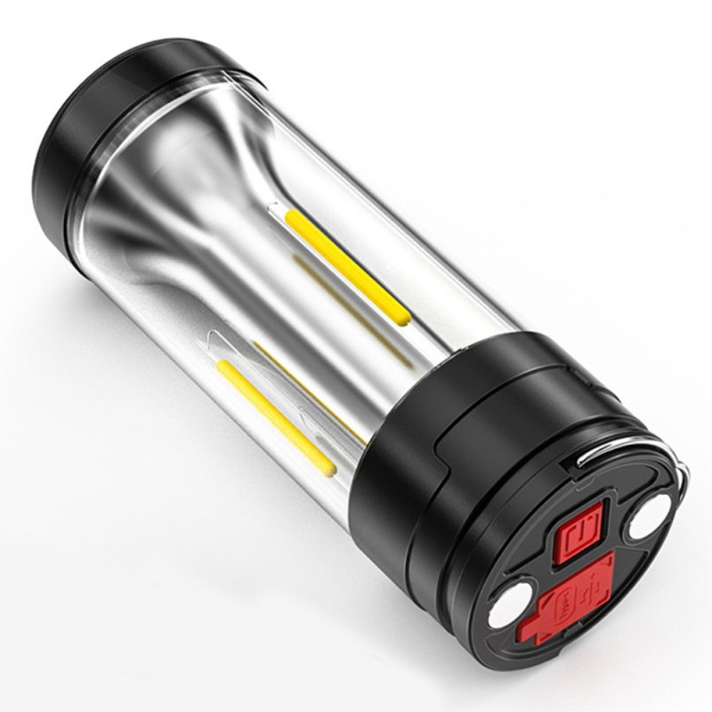 3 - in - 1 Lamp Camping Kaksinkertainen valonlähde Ladattava