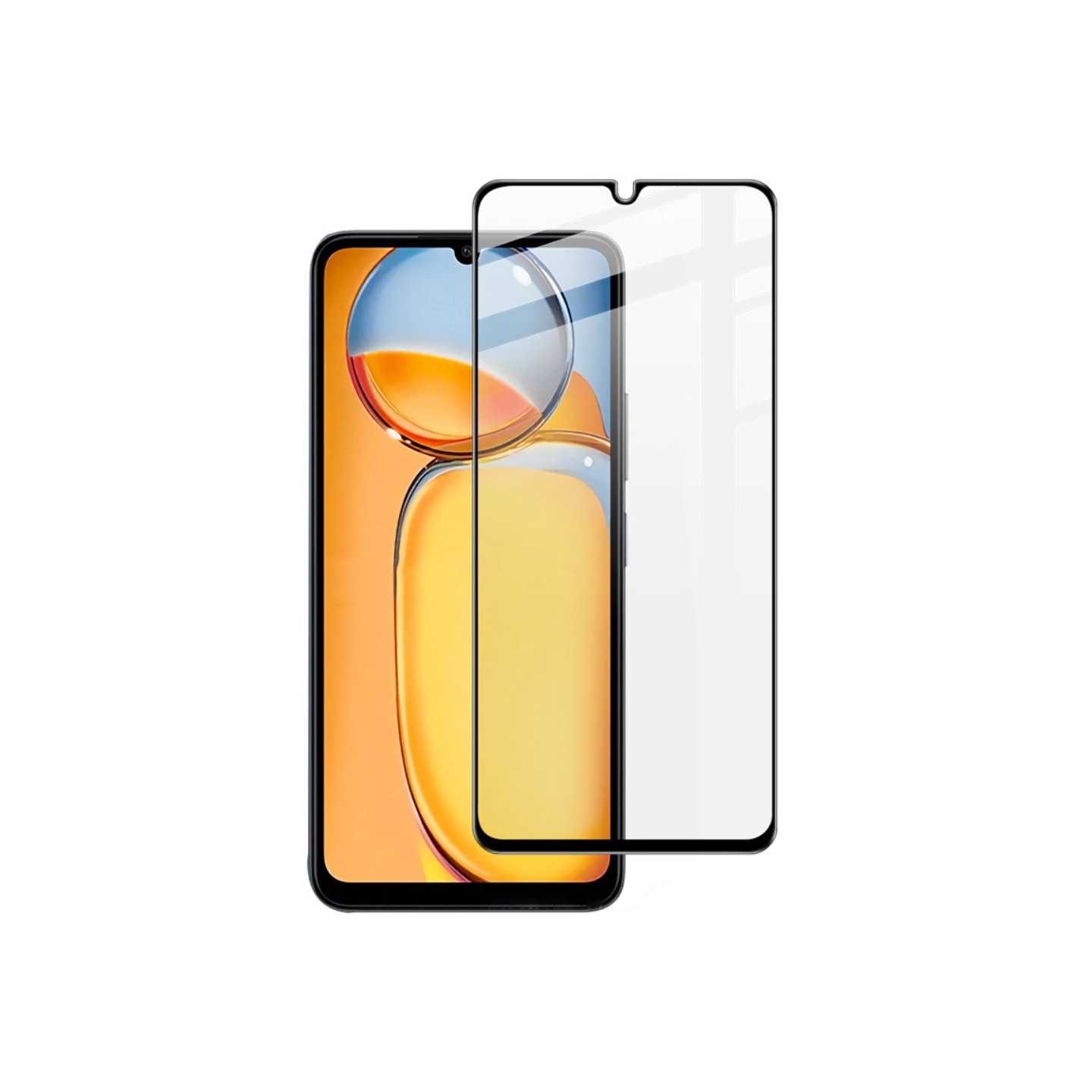 IMAK Pro+ til Xiaomi Redmi 13C 5G Full Deksel Herdet Glass Svart