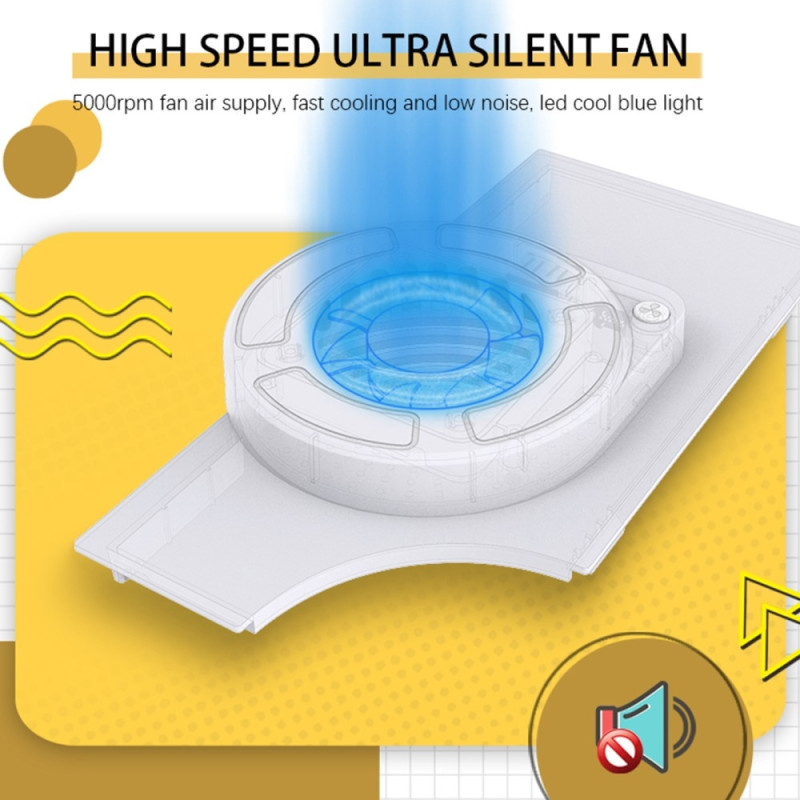 Compatible with Nintendo Switch OLED Dock Cooling Fan Back Cover Cooler