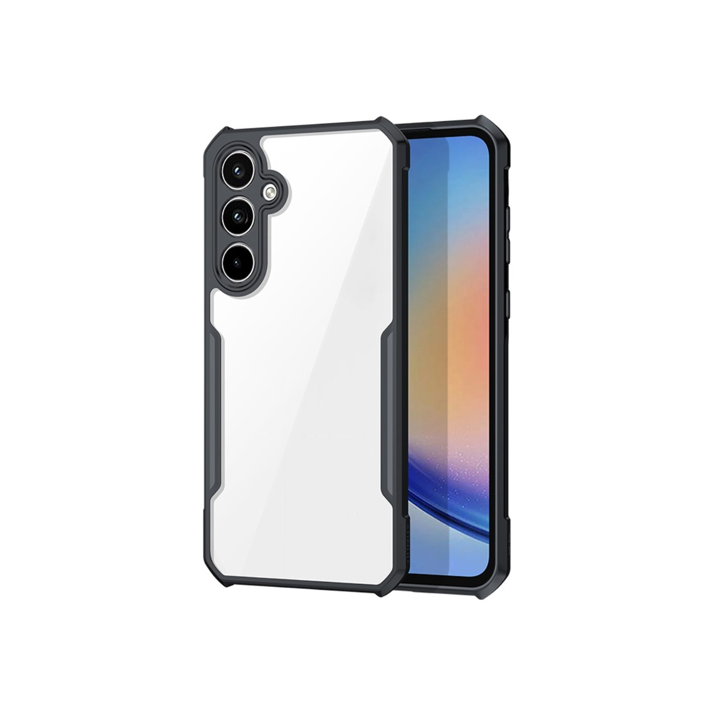 XUNDD bagcover til Samsung Galaxy A35 akryl+TPU telefonetui