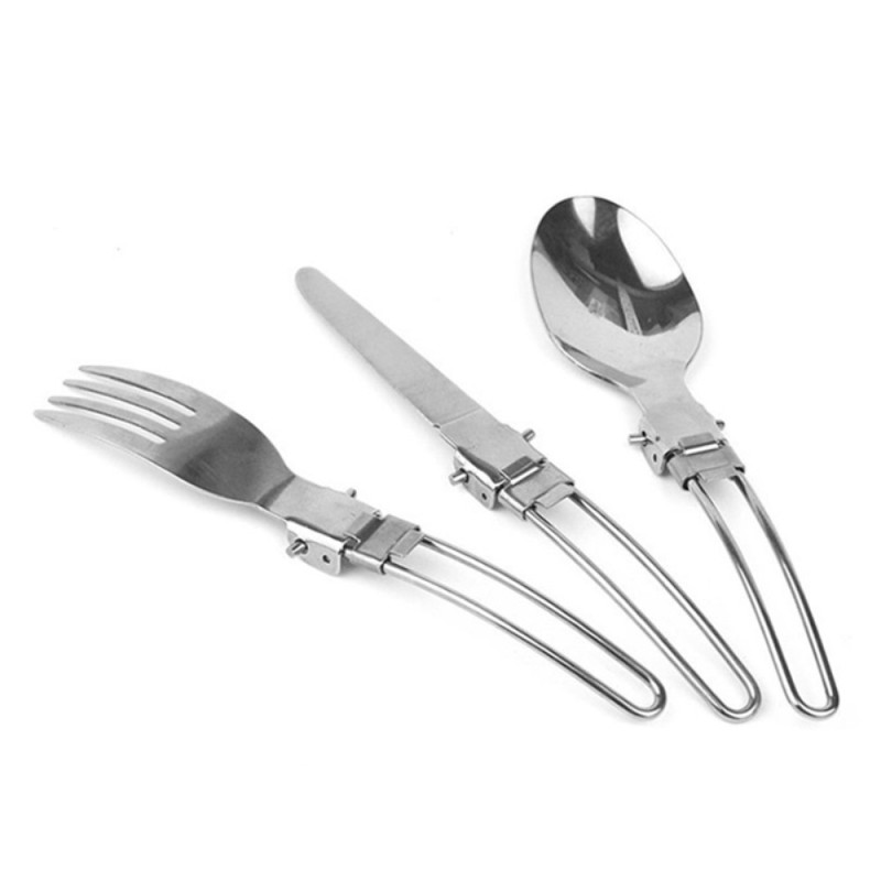 Camping Kitchen utensils set pan with utensils