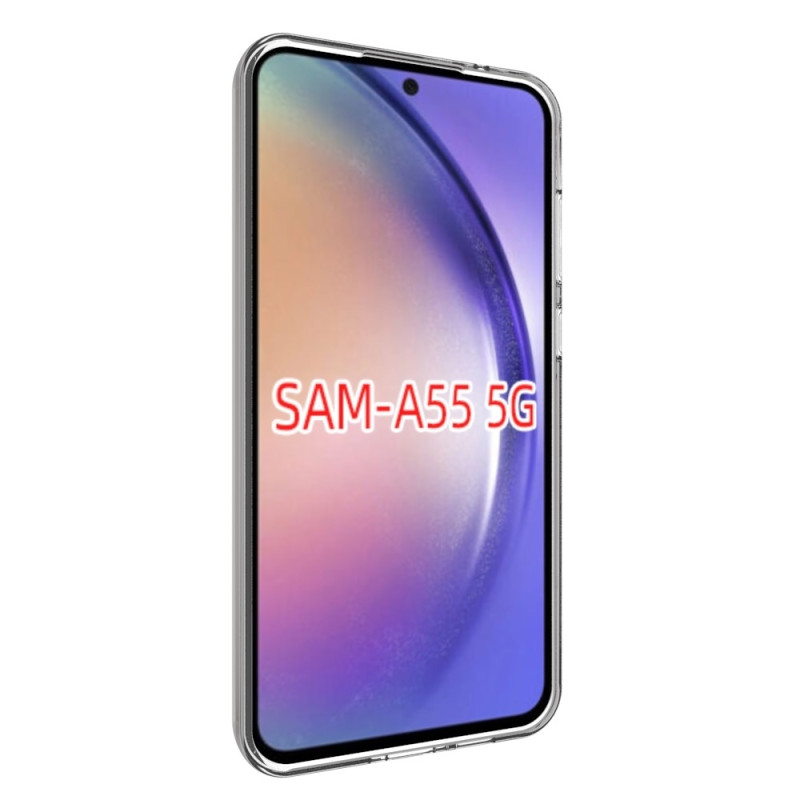 Samsung Galaxy A55 - kuoren TPU - suojus takana