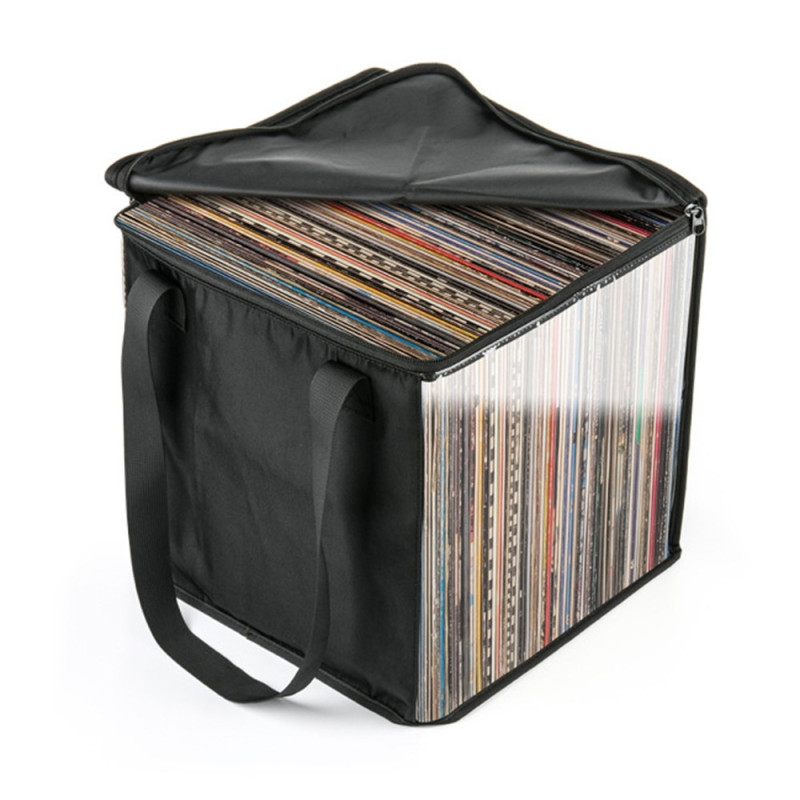 Case Holds up to 50 Vinyl Record LP - Disc Organizer