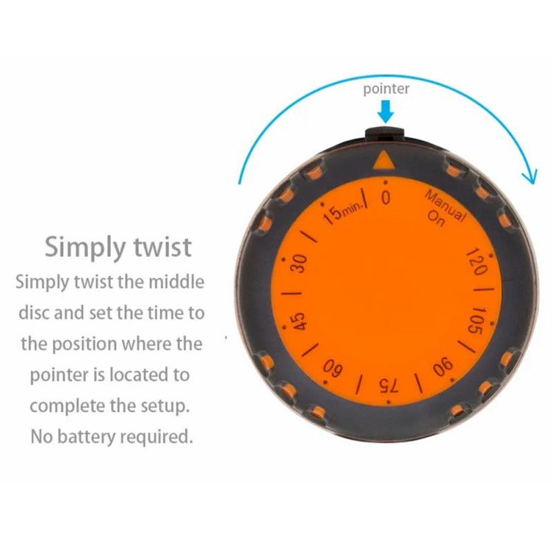 Automatisk havevanding Intelligent mekanisk vandtimer