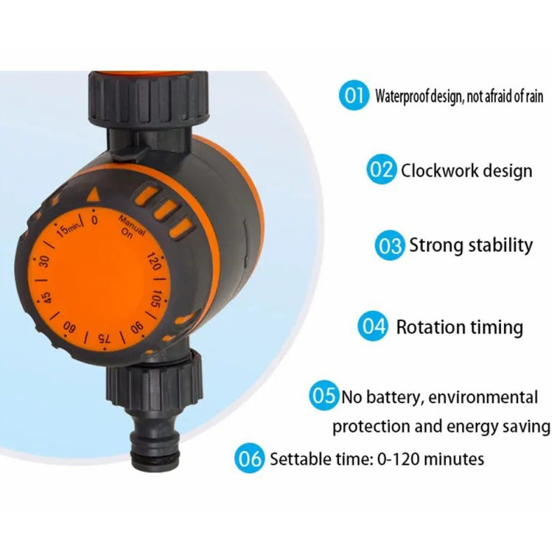 Automatic Garden Irrigation Intelligent Mechanical Water Timer