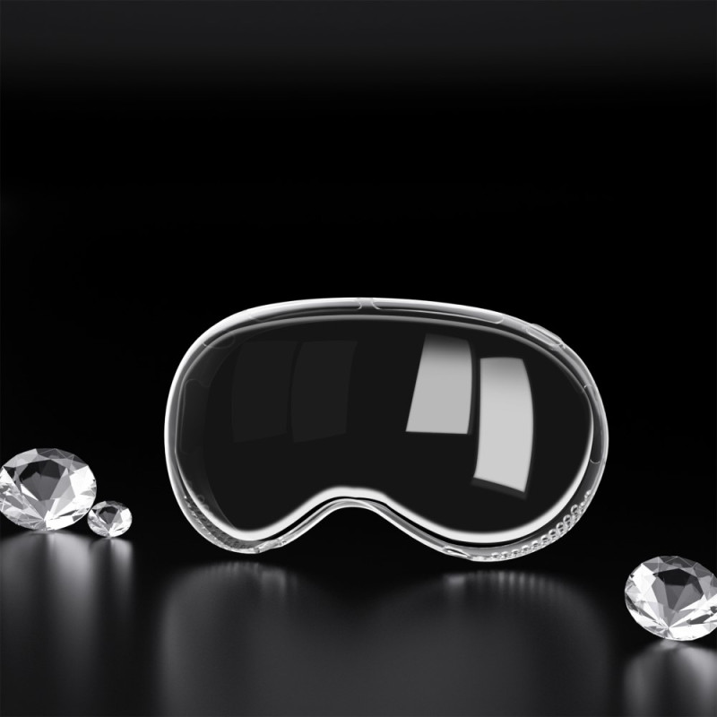 TPU - kotelo A Vision Pro - kuulokkeiden suojakotelolle