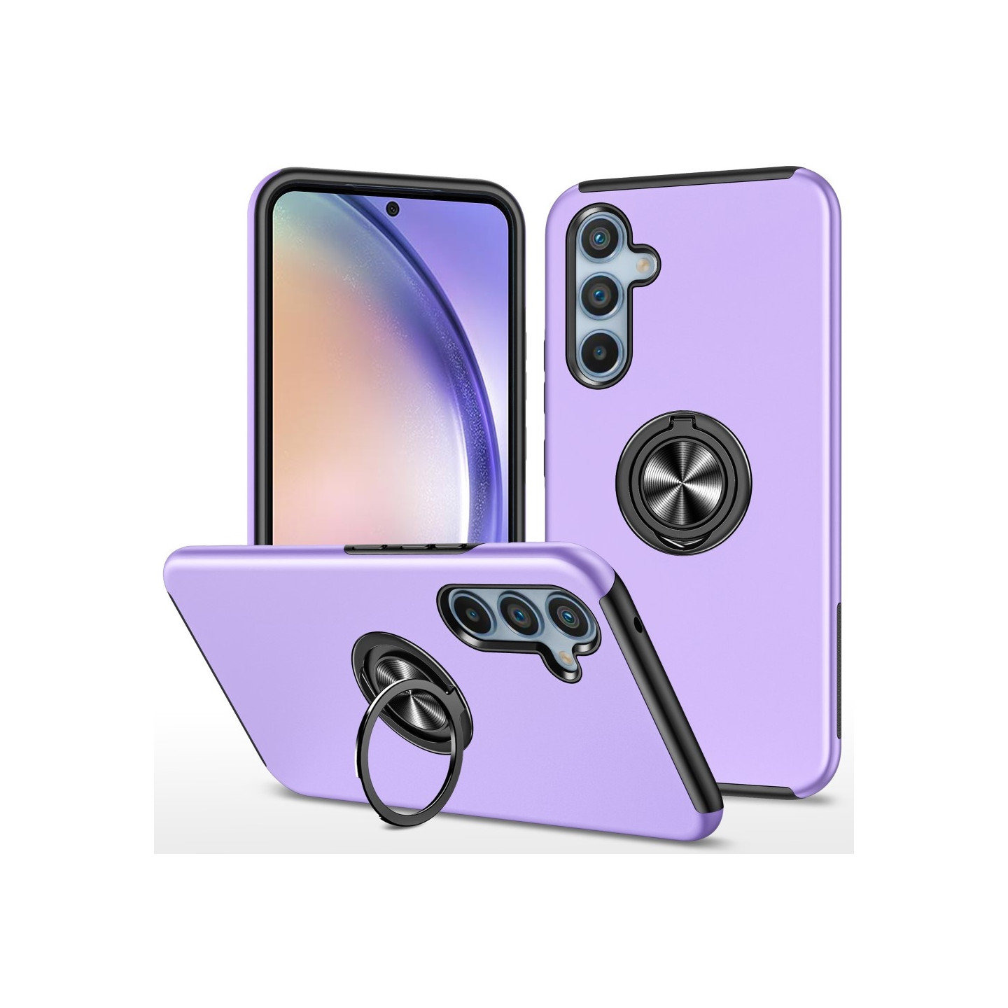 Samsung Galaxy A55 Sormirengas Sivutuen Hybridikotelo