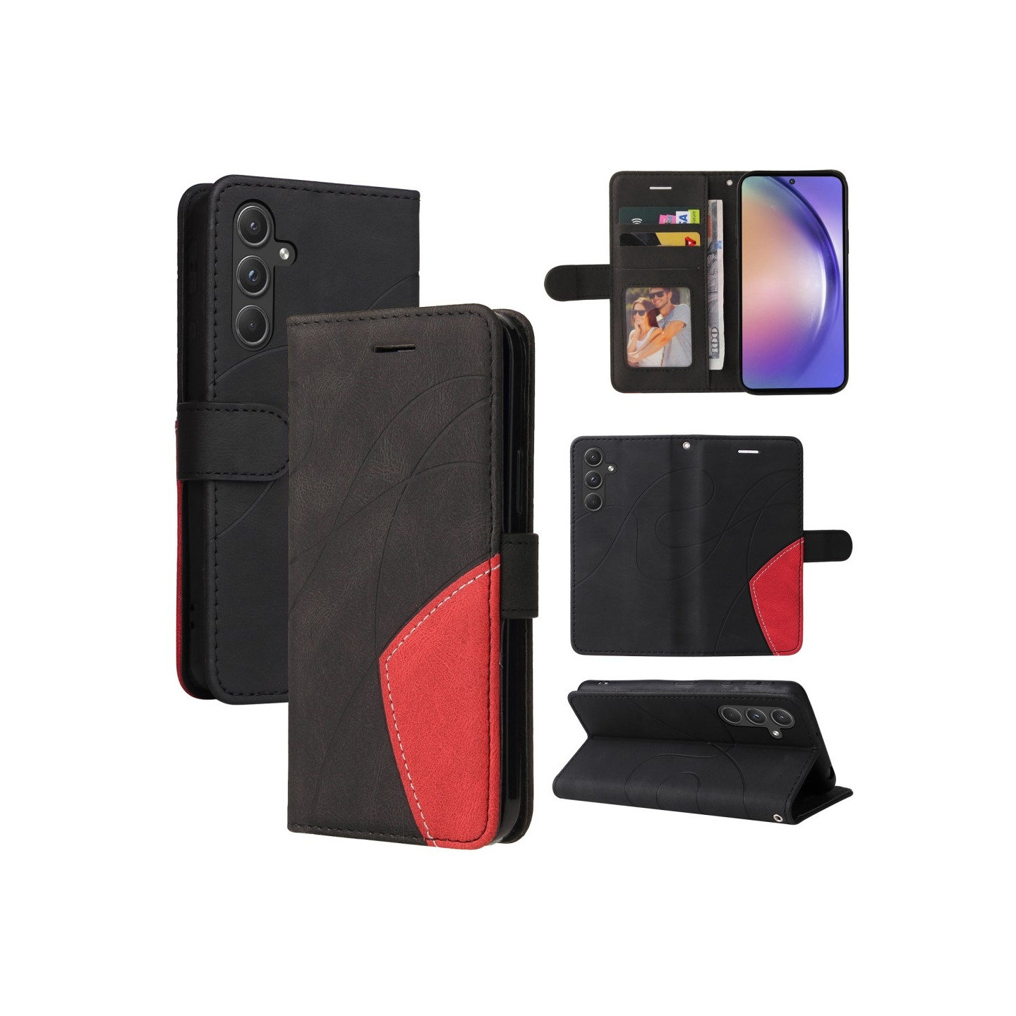 Til Samsung Galaxy A55 KT - serie - 1 dobbeltfarve