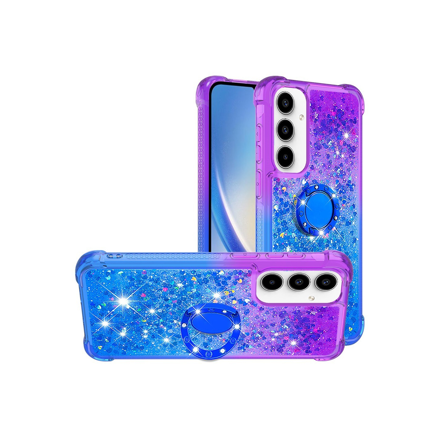 YB Quicksand Series - 8 for Samsung Galaxy A35 Kickstand TPU Cover