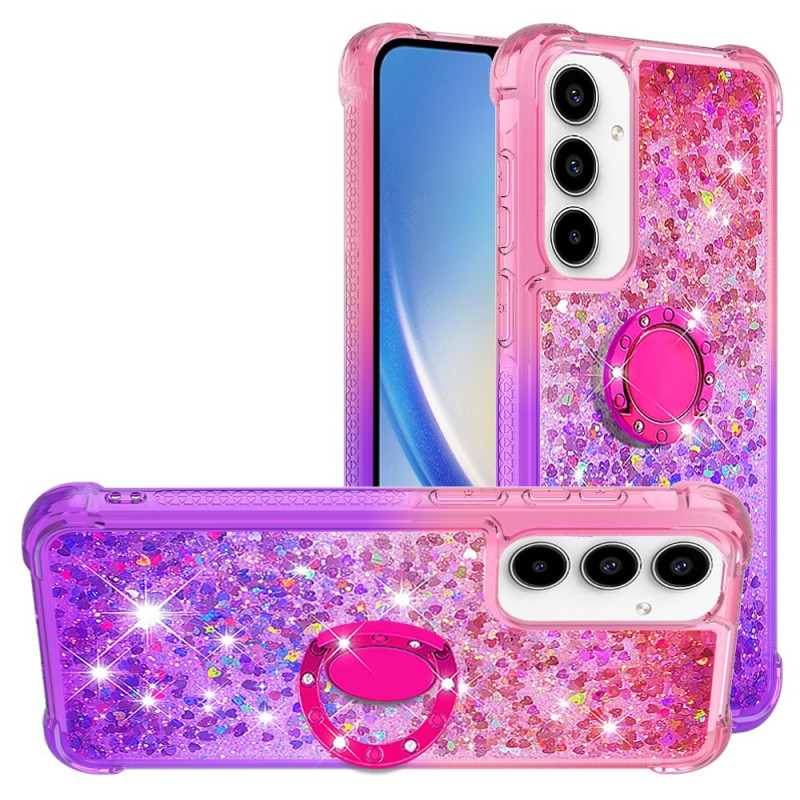 YB Quicksand Series - 8 til Samsung Galaxy A35 termoplastisk polyuretan deksel Glitter