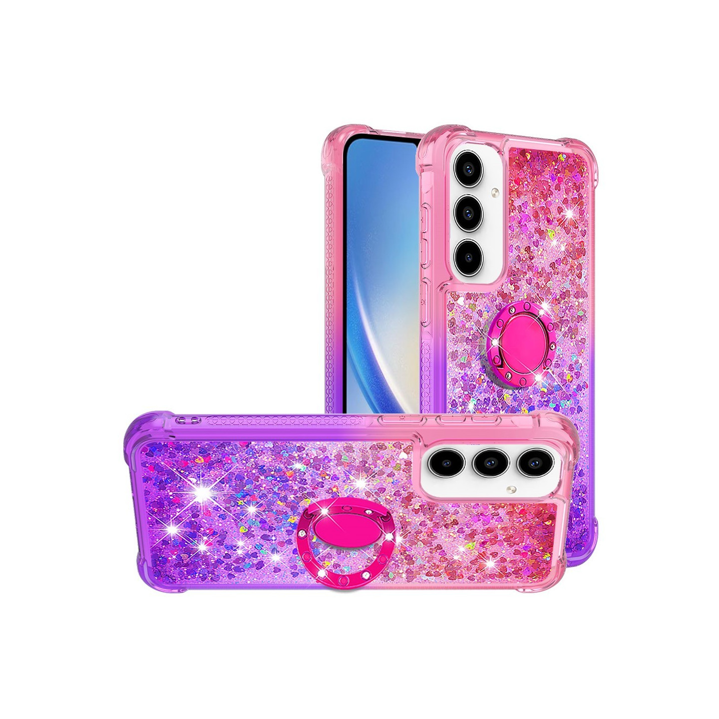 YB Quicksand Series - 8 til Samsung Galaxy A35 TPU Cover Glitter