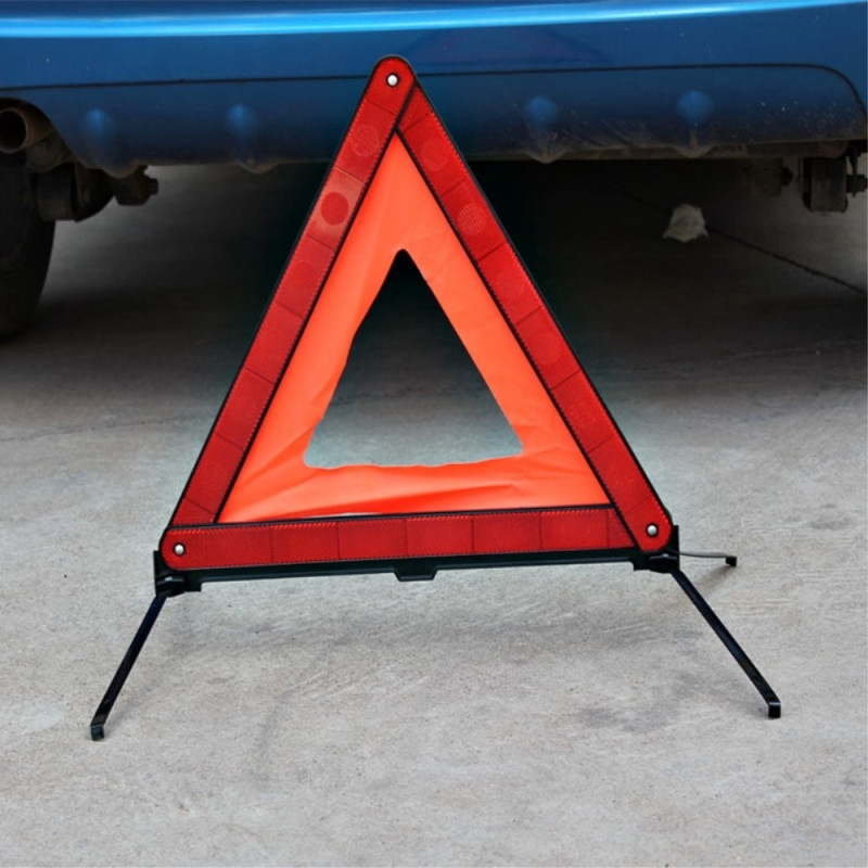 Car Emergency Breakdown Warning Triangle Reflective Stop Sign