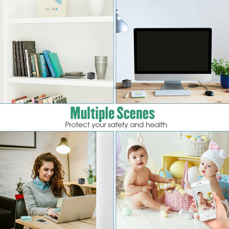 Sikkerhedskamera Bevægelsesdetektering Infrarødt WiFi - kamera