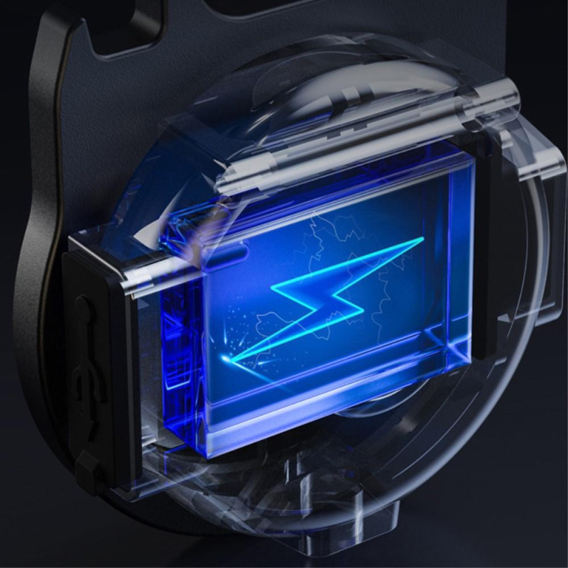 Keychain Flashlight Outdoor Kannettava Rechargeable Work Light Punainen+Yellow+White