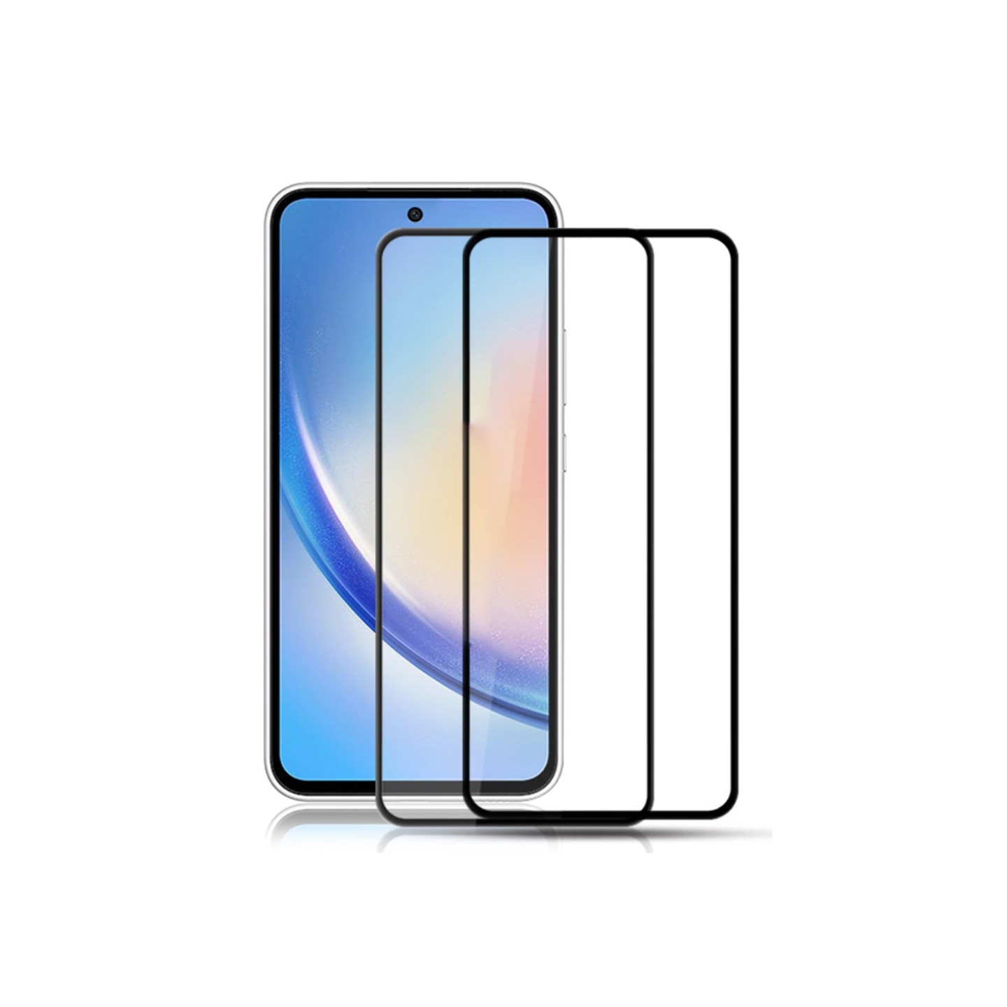 AMORUS For Samsung Galaxy A35 / A55 Skærmbeskytter Glas 2stk