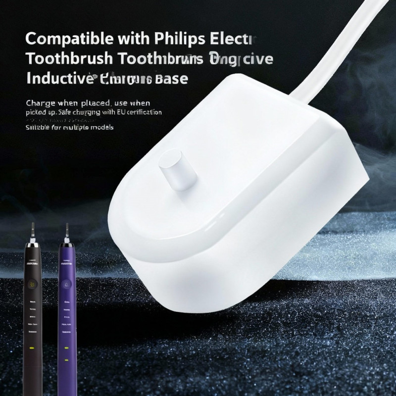 Opladningsstation til Philips HX8211/HX6100/HX6730/HX3216 elektrisk tandbørste