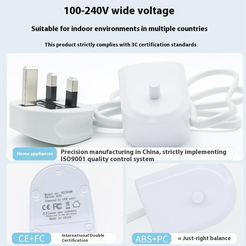 Opladningsstation til Philips HX8211/HX6100/HX6730/HX3216 elektrisk tandbørste