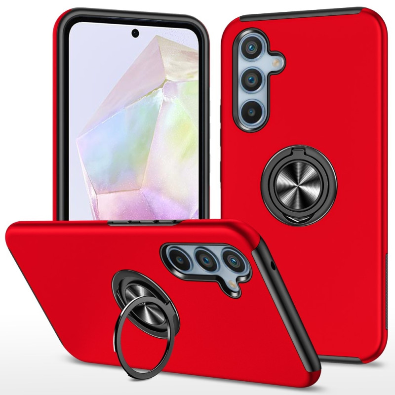 Samsung Galaxy A35 Fingerring Kickstand Hybrid Taske