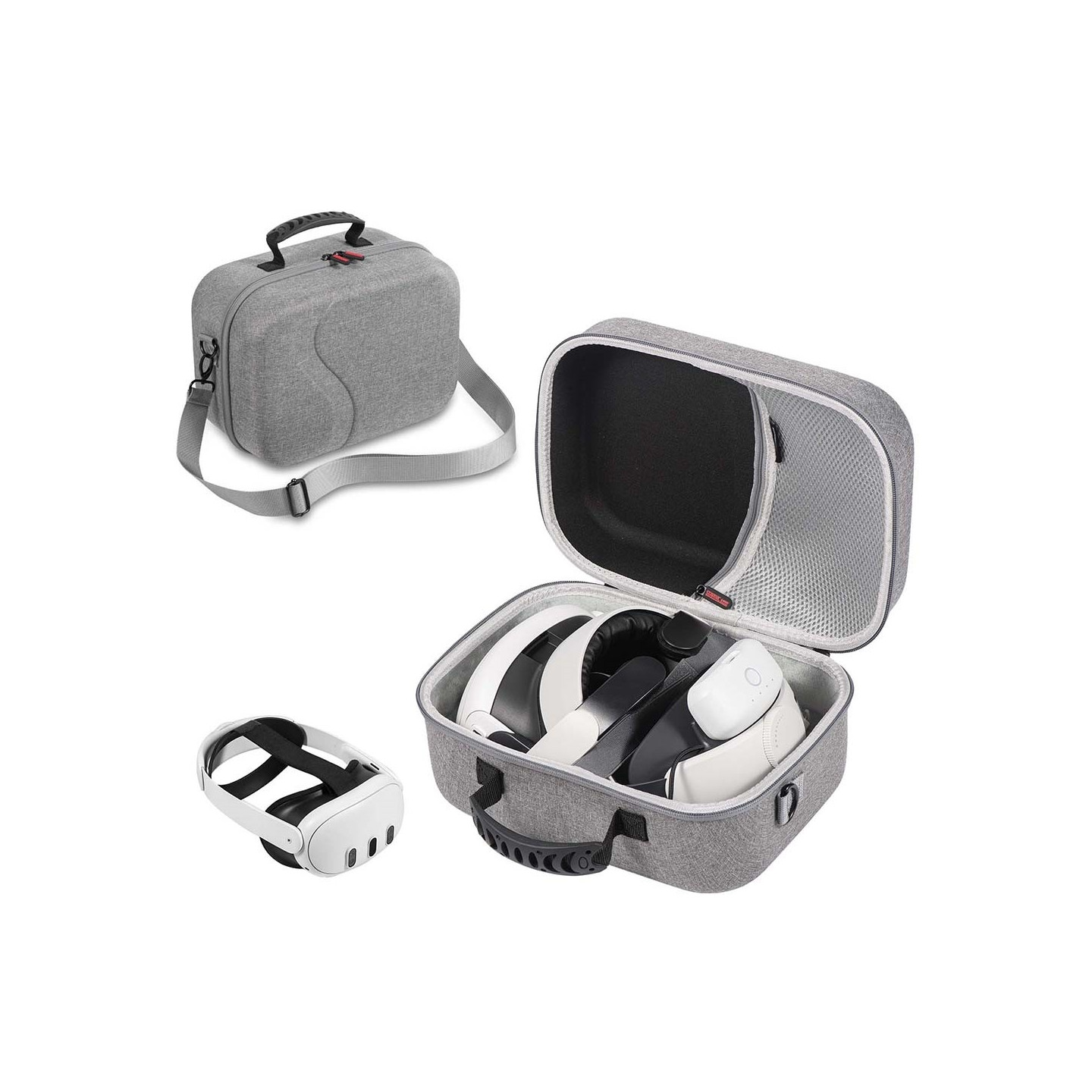 For Meta Quest 3 VR Hardshell bæreveske Beskyttelsesveske Oppbevaring