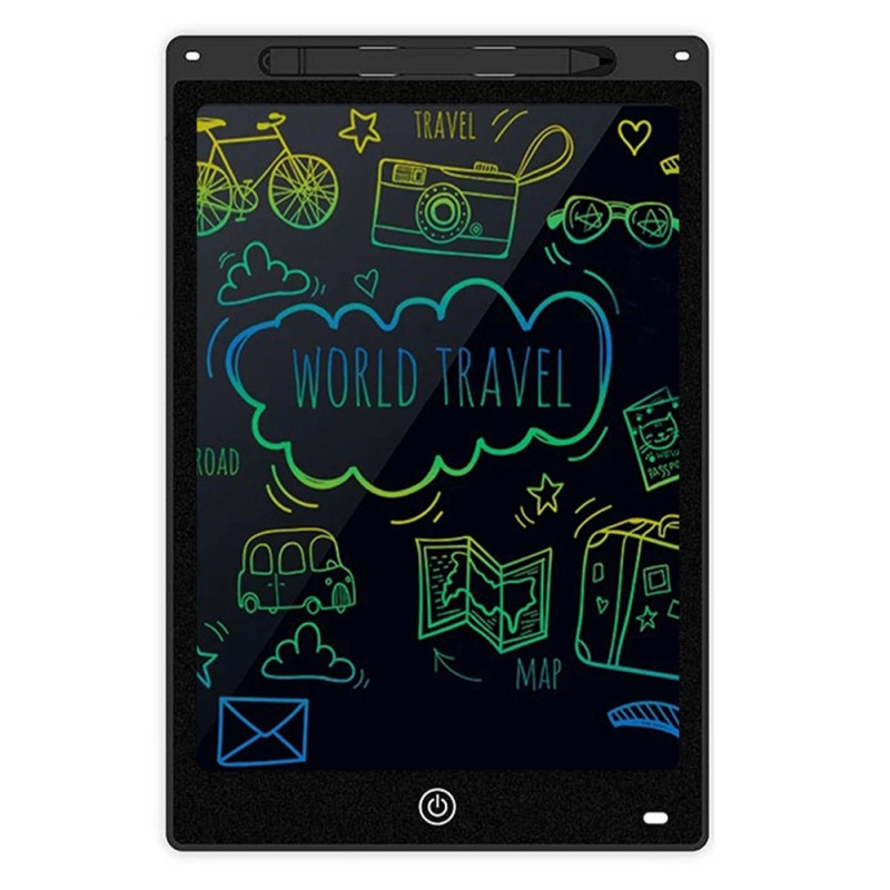 JX - 12 12 - tommers LCD - skriveblokk Tegneblokk Scribble Pad