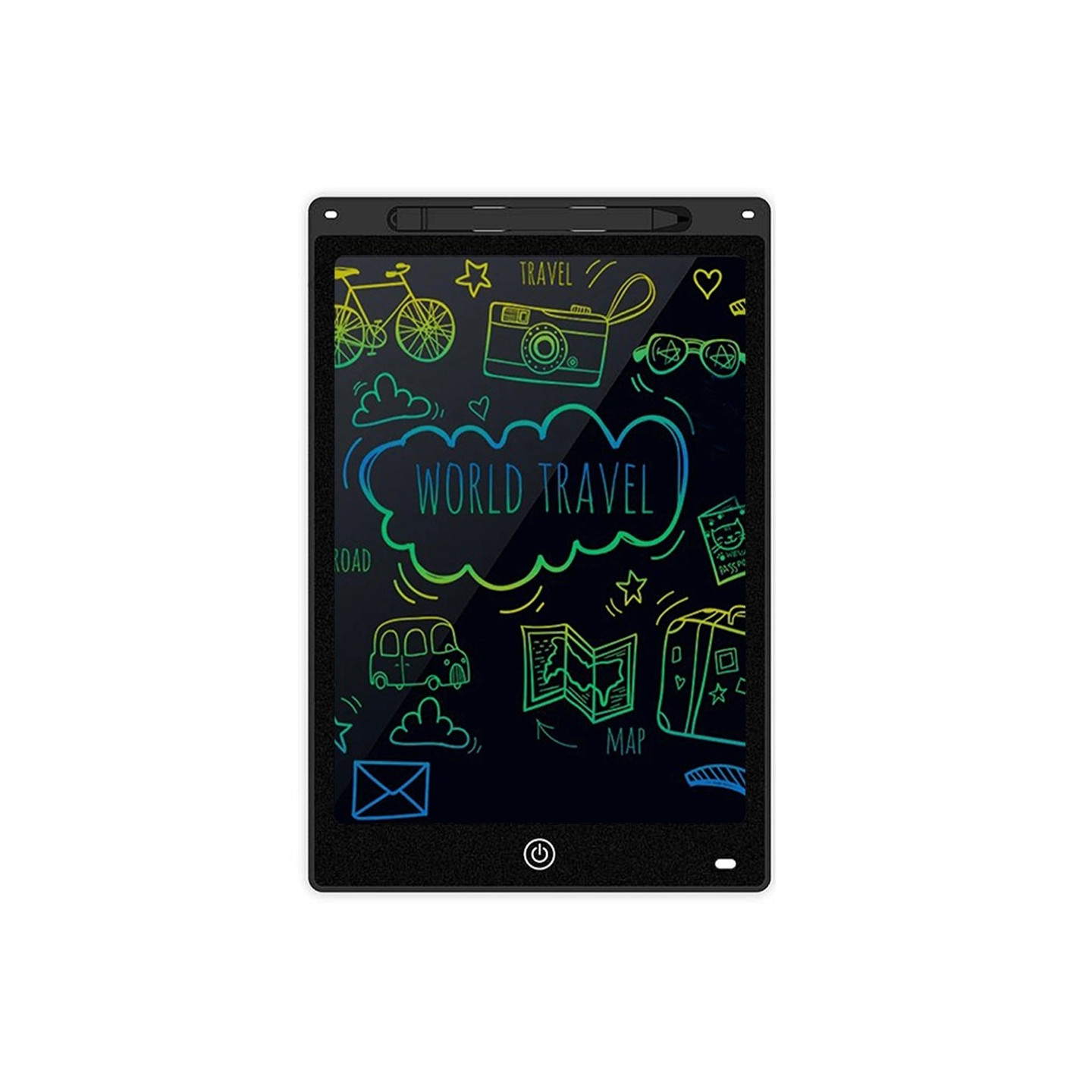 JX - 12 12 - tommers LCD - skriveblokk Tegneblokk Scribble Pad