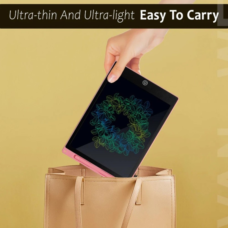 JX - 12 12 - tommers LCD - skriveblokk Tegneblokk Scribble Pad