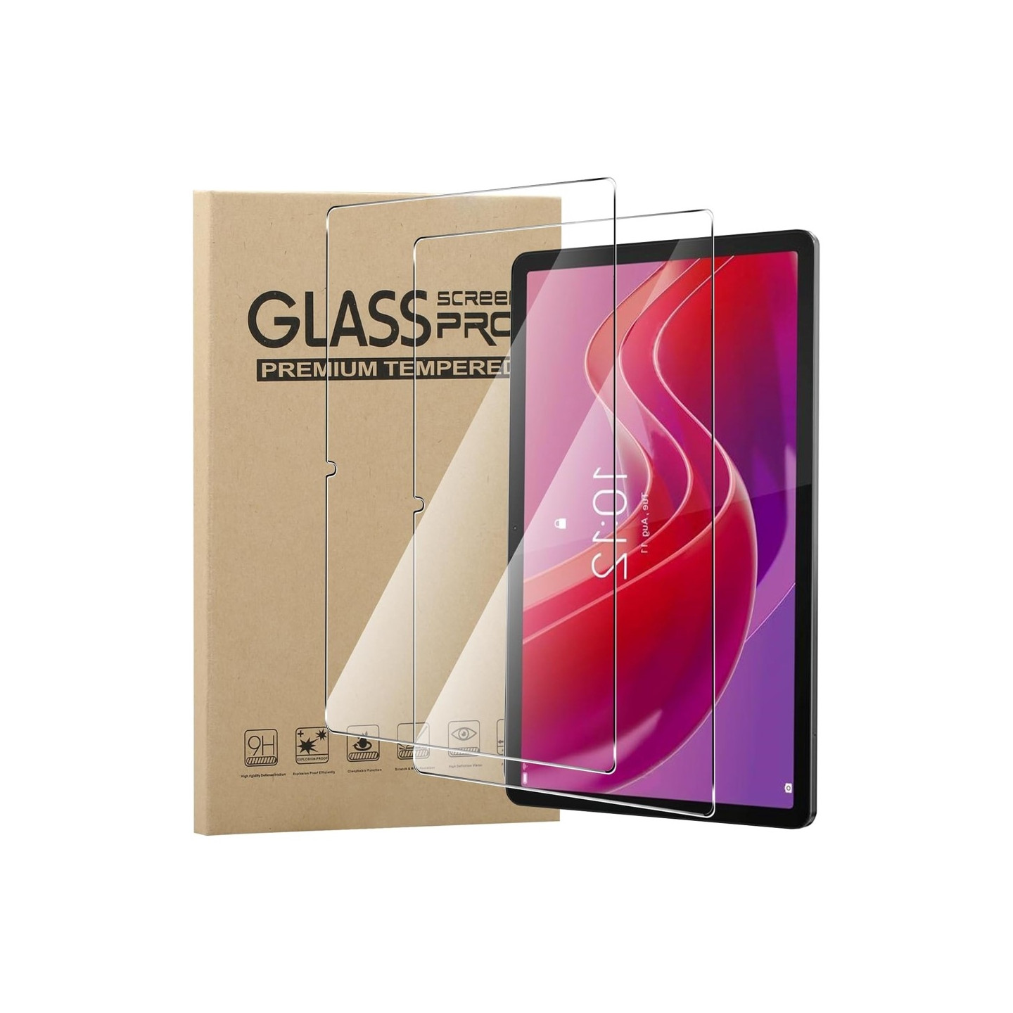 Karkaistun lasin suoja Lenovo Tab M11 2 kpl
