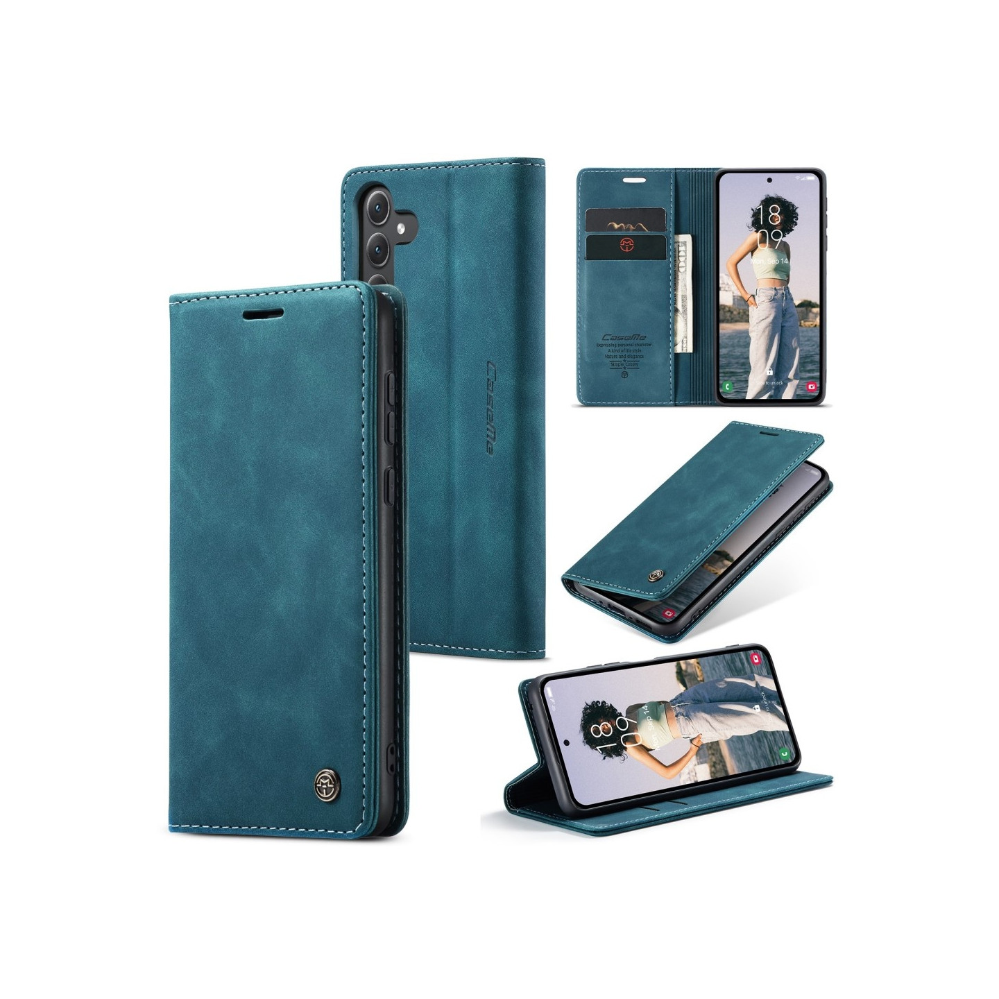 CASEME Retro Pung Taske til Samsung Galaxy A35