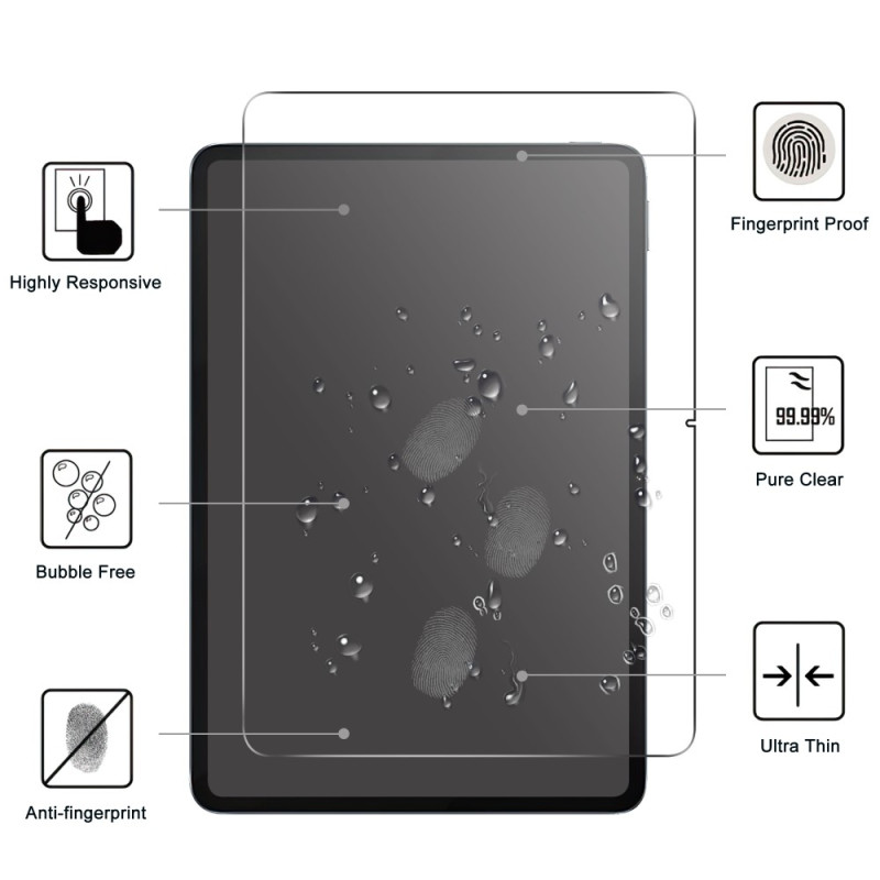 Hærdet glasbeskytter Xiaomi Pad 6s Pro 12.4"