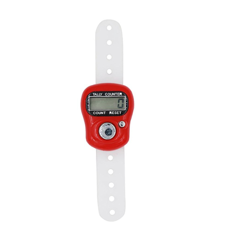 Elektroninen sormilaskuri Digitaalinen kädenlaskuri - satunnainen väri